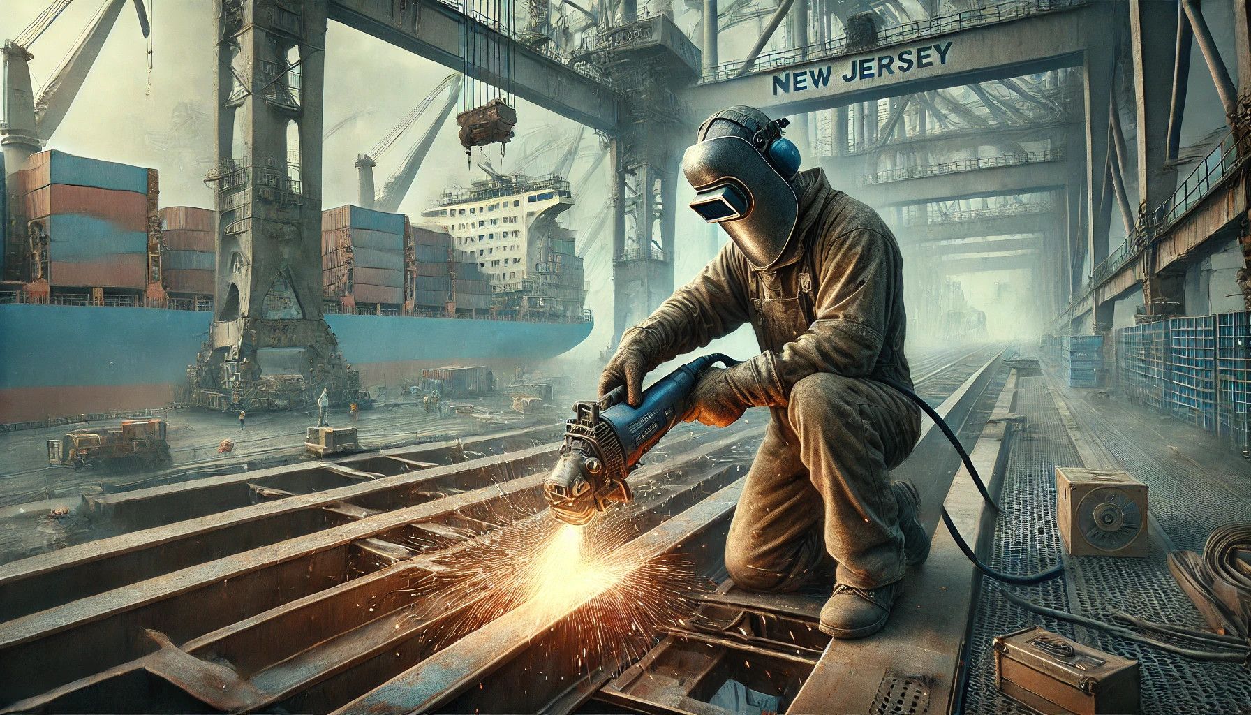 Praca w USA w New Jersey Docks